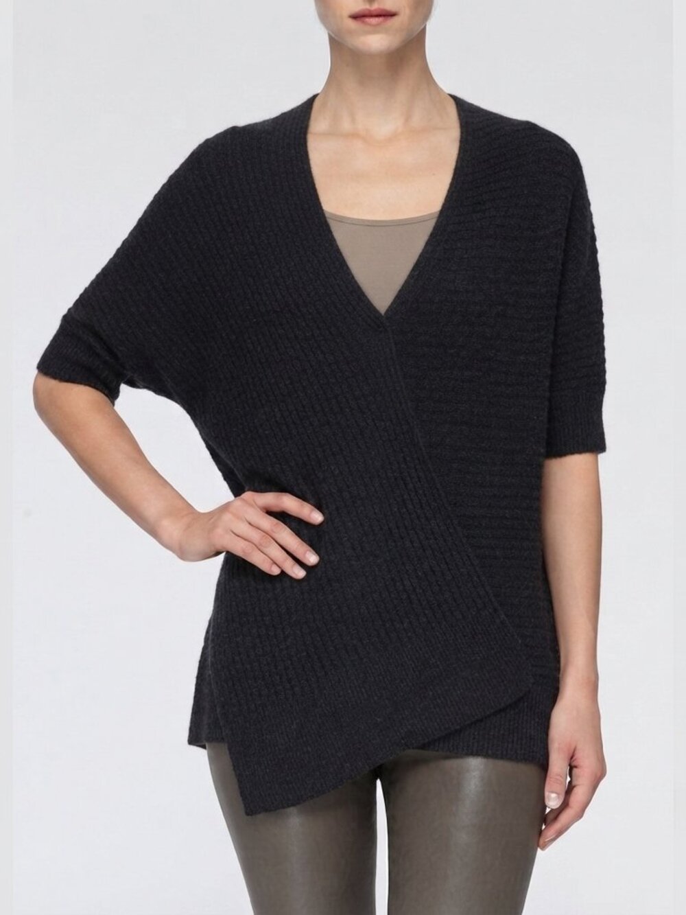 Vince Cashmere V-Neck longline sweater